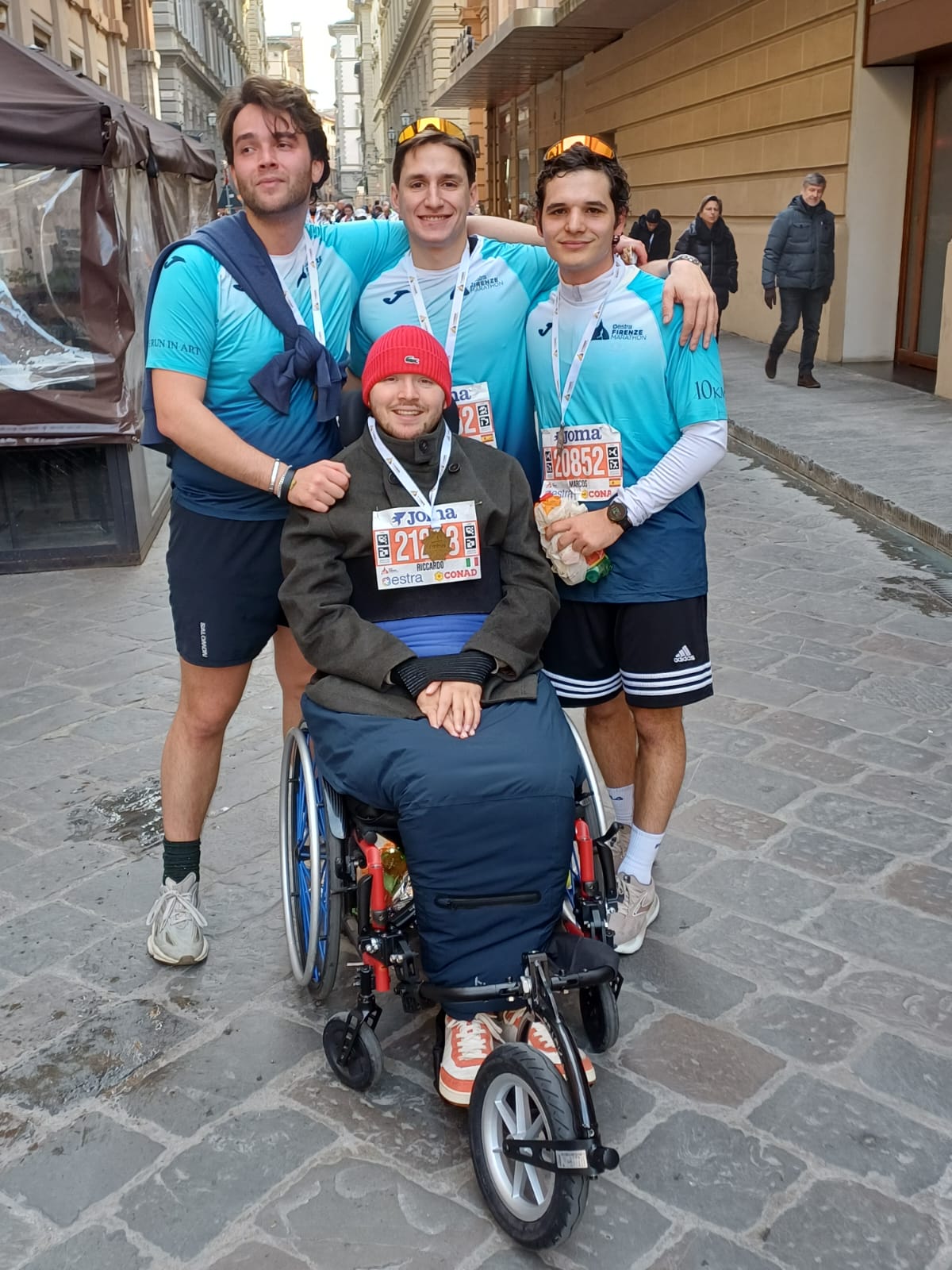 After the race in Florence, 2025