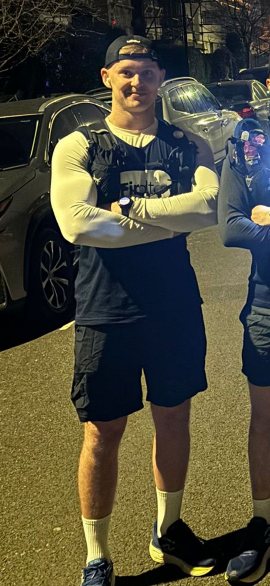 Eric, out on a training run