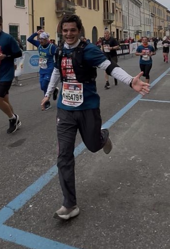 Marcos, a university friend and running partner