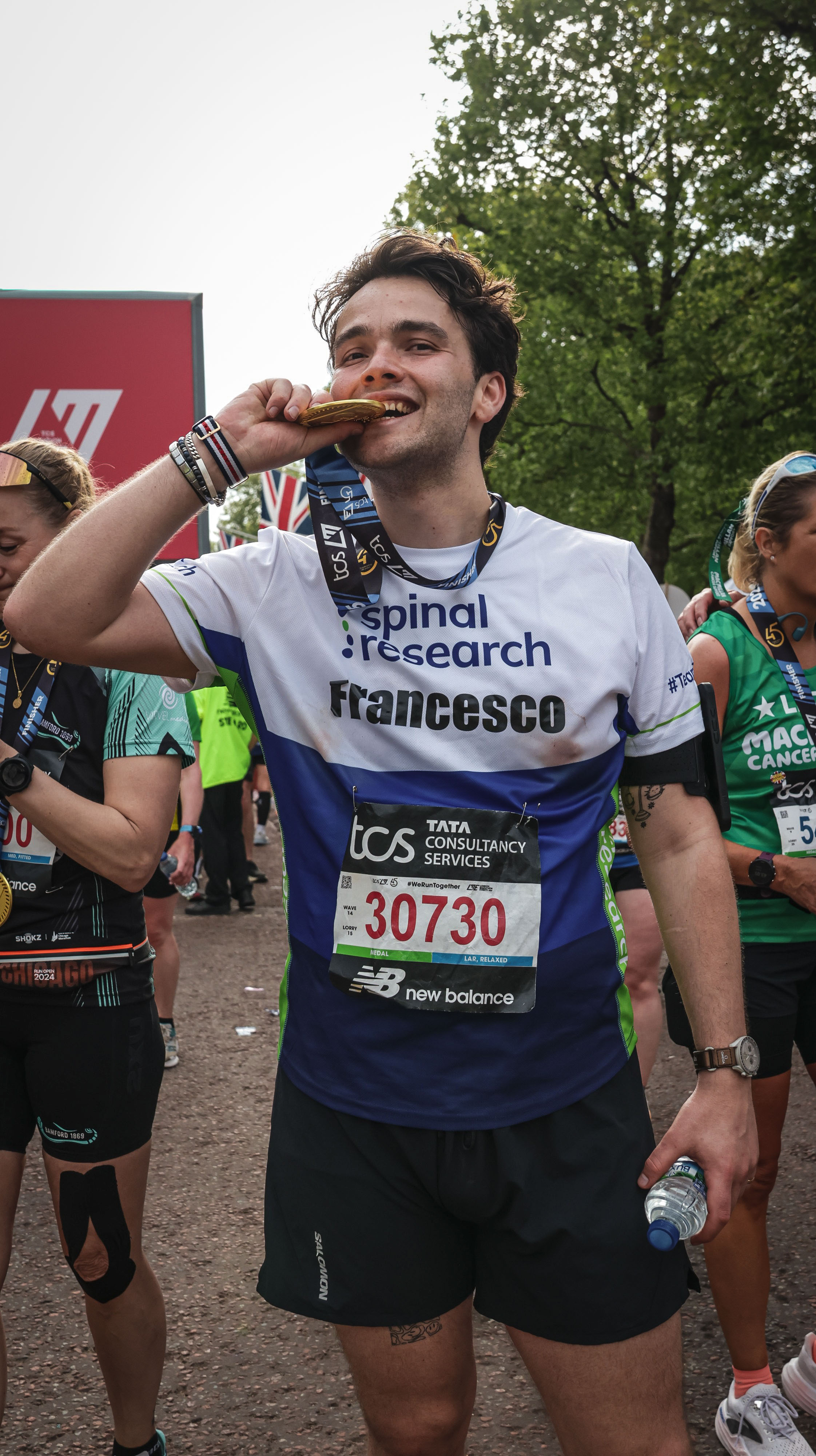 The London Marathon 2025 finisher medal